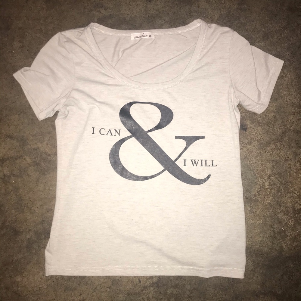 Modno I Can & I Will Short Sleeve Shirt
